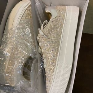 Betsey Johnson Crystal Sneaker